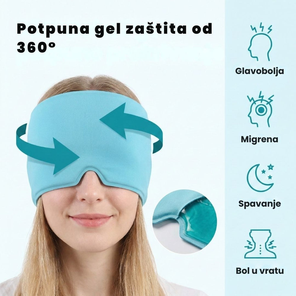 Ortomed IceCompress™ – Kapa za Glavobolju i Migrenu