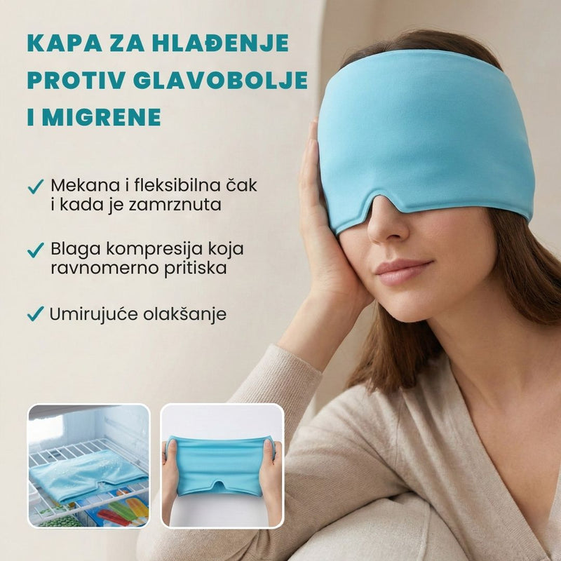 Ortomed IceCompress™ – Kapa za Glavobolju i Migrenu