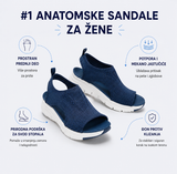 Ortomed ženske sandale EASY STEP