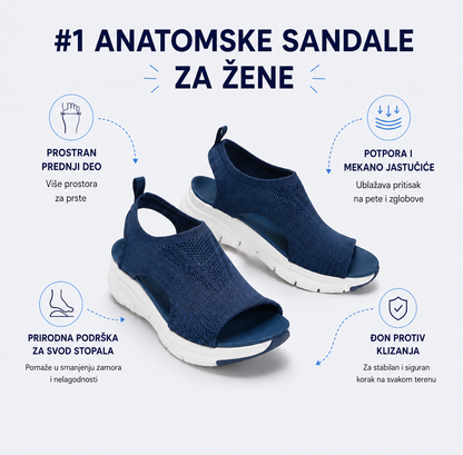 Ortomed ženske sandale EASY STEP