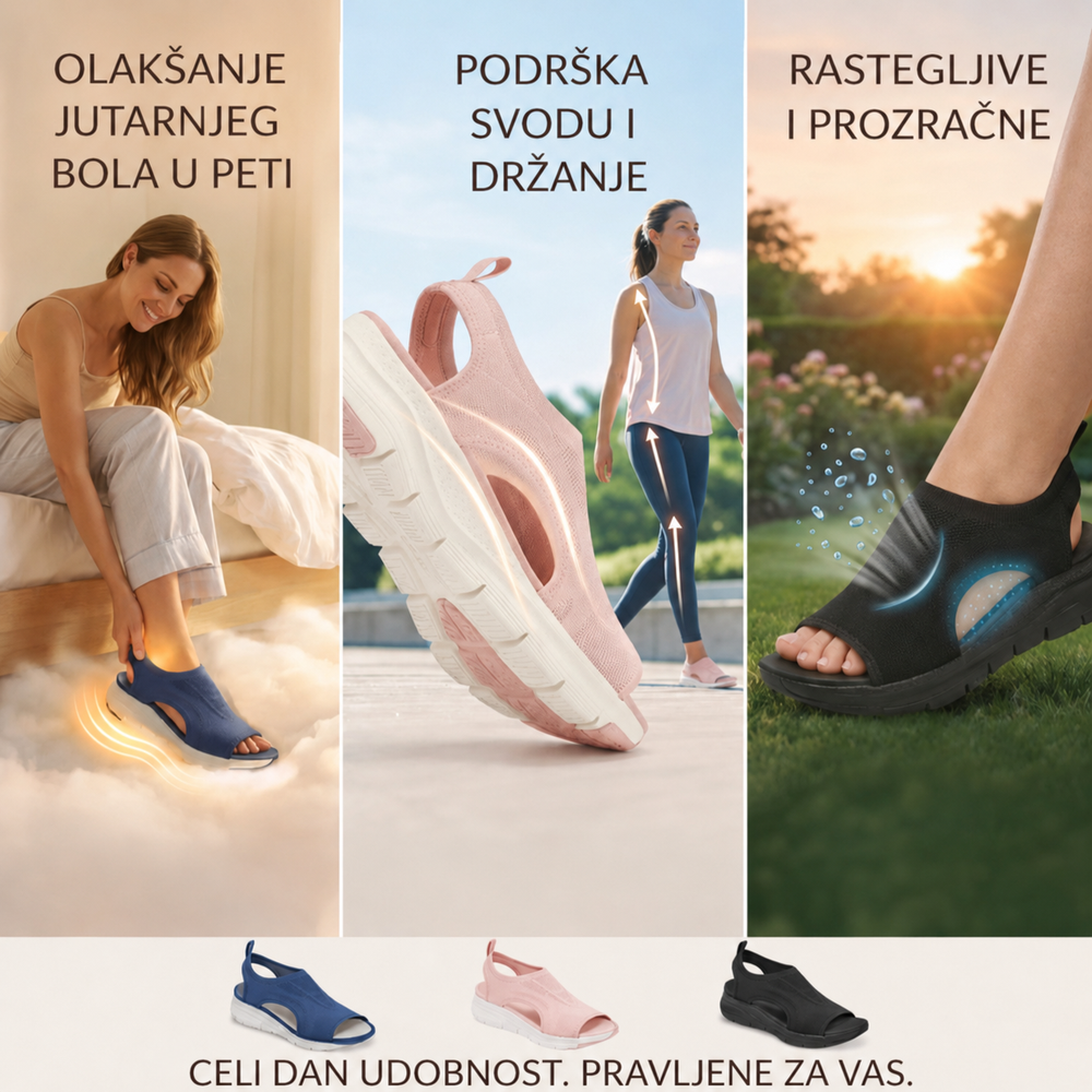 Ortomed ženske sandale EASY STEP